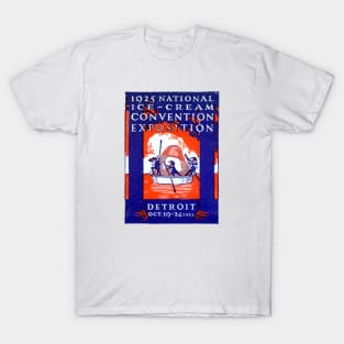 1925 Detroit National Ice Cream Convention T-Shirt